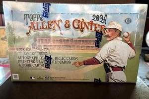 2024 Allen & Ginter Hobby Box Auto Relic Printing Plat Rip, Buchkarten? 192 Karten - Bild 1 von 5