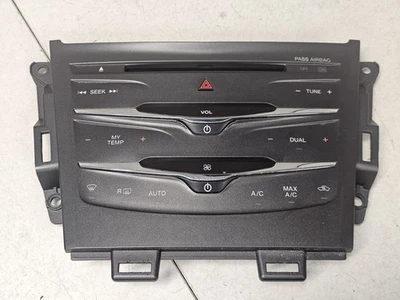 2014-2019 Lincoln MKT Front Radio Audio Climate Control Panel OEM DE9T-18A802-A - Image 1 of 4