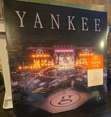 GARTH BROOKS TRIPLE LIVE 3 LP  Vinyl  SEALED Yankee Cover - Image 1 of 4