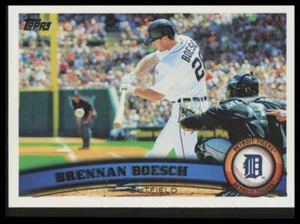 2011 Topps Detroit Tigers #DET11 Brennan Boesch Detroit Tigers - Imagen 1 de 1