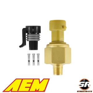 AEM 30-2131-150 Brass 150 PSIG Sensor - 1/8" NPT Male Thread - Picture 1 of 4