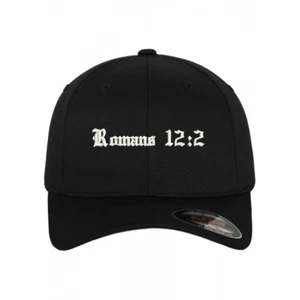 FLEX FIT BASEBALL CAP HAT Jesus Christian Catholic Bible Verse ROMANS 12:2 - Picture 1 of 2