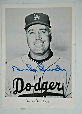 Duke Snider Autographed Signed 5x7 Photo Brooklyn Dodgers - Image 1 of 3