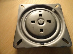 Heavy Duty Bar Stool Swivel Plate 6.75" For Stools with Backs - Picture 1 of 5