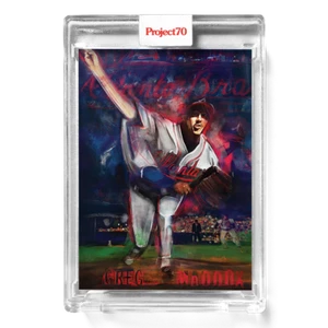 2021 Topps Project 70~1967 Greg Maddux  #833~ By Andrew Thiele PR:834 - Picture 1 of 2