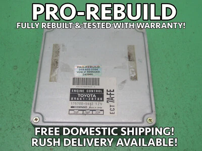 89661-2B780 94-95 TOYOTA CELICA 7A-FE ECU ECM MOTOR COMPUTADOR RECONSTRUIDO 2960 Foto 1 de 4