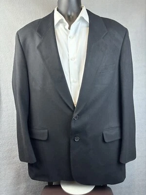 Blazer Fioravanti Para Hombres 44R Negro 100% Cachemira Alta Costura Chaqueta Abrigo Deportivo Foto 1 de 4