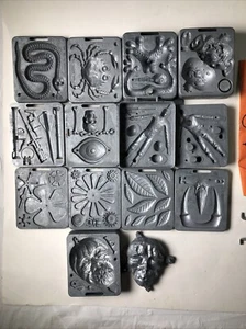 Vintage Mattel Creepy Crawlers Molds 1964-1966 W Handle & Instructions Thingmak - Picture 1 of 14