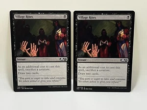 Village Rites (x2) - Core Set 2021 (M21) - NM - Picture 1 of 1