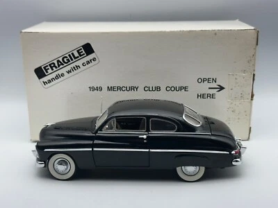 Danbury Mint 1949 Mercury Club Coupe, Black, 1:24, Nice, Boxed - Image 1 of 4