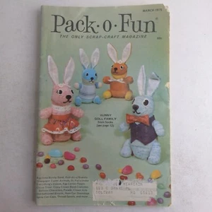 Pack O Fun The Only Scrap Magazine's March 1975 Egg Time Money Band Roll Along - Picture 1 of 5