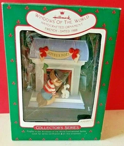 Windows of the World Joyeux Noel Hallmark Collector Ornament with Original Box - Picture 1 of 5