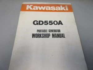 Kawasaki GD550A Portable Generator Factory Service Manual OEM 99924-201 SW43C - Picture 1 of 7