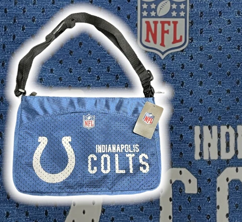 Authentic NFL Jersey Mini Purse Handbag - Indianapolis Colts Official NWT Cover