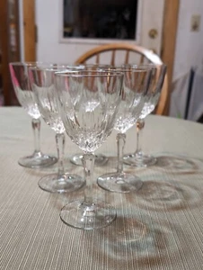 Luminarc Diamant Cristal D’Arques France Kristall Weingläser mit Fuß 6er Set - Bild 1 von 16