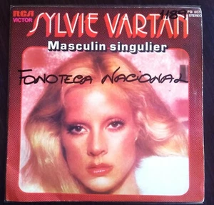 Sylvie Vartan - Masculin Singulier /45 Portugal PS Promo 1977 Rare - Picture 1 of 4