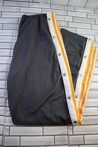 Vintage Adidas Tear Away Popper Trainingshose Herren XL grau gelb gestreift Y2K Beschreibung lesen - Bild 1 von 8
