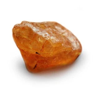 Conspicuous Certified 7.89ct Natural Unheated Champagne Sapphire Tanzania Rough - Foto 1 di 6