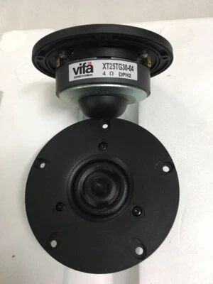 2PCS Original Vifa XT25TG30-04 4ohm 100W Dome Tweeter Speaker