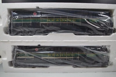 WILLIAMS FM203H READING TRAINMASTER SET POWERED & DUMMY SET #362034 O GAUGE NIB - Image 1 of 4