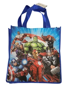 MARVEL AVENGERS REUSABLE SHOPPING TOTE TREAT BAG Hulk Iron Man, Captain America - Picture 1 of 2