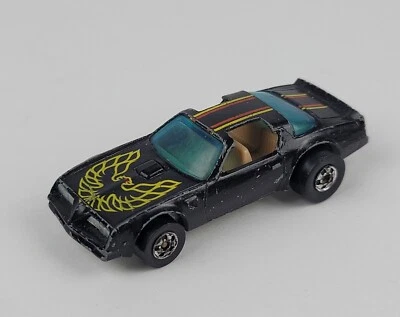 Pontiac Firebird vintage 1977 Hot Wheels Hot Bird transmisión automática paredes negras Hong Kong Foto 1 de 4