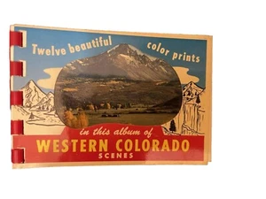 Vintage Travel Souvenir Beautiful Color Prints Western Colorado Scenes - Picture 1 of 14