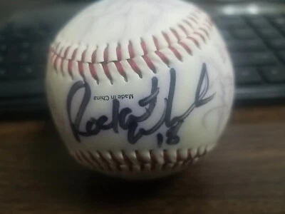 2001 Southern Minor League autógrafo Tennessee Smokies All-Star Game 24 autos Foto 1 de 4