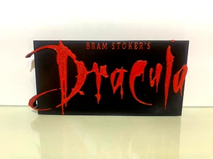 Bram Stoker's Dracula 1992 Logo Dracula 31 Horror Penguin Gothic Horror American - Foto 1 di 5