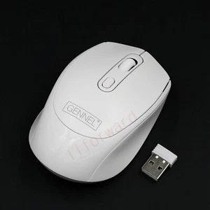 GENNEL Bluetooth + 2.4G Wireless Mouse Silent Mice 1600 DPI for Computer Laptop - Picture 1 of 6