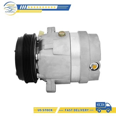 Compresor de aire acondicionado para 94-02 Chevrolet Cavalier para 95-02 Pontiac Sunfire 2,2 L Foto 1 de 4