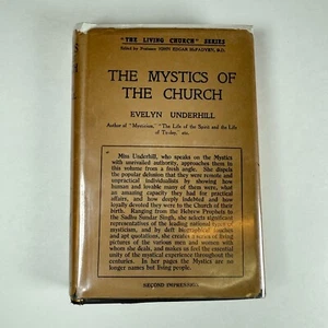 THE MYSTICS OF THE CHURCH BY Evelyn Underhill Vintage Book - Picture 1 of 16