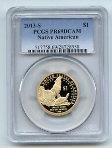 2013 S $1 Sacagawea Dollar PCGS PR69DCAM