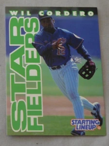 1996 Starting Lineup Wil Cordero Montreal Expos Baseball Card - Picture 1 of 1