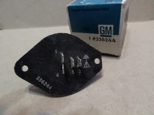 1974 1975 1976 1977 chevrolet gmc van nos air conditioning blower motor resistor - Picture 1 of 2