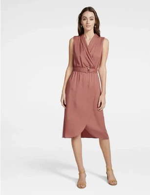 Forever New Emma Wrap Midi Dress Size 10 - image 1 of 4