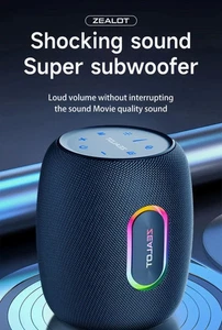 Głośnik Bluetooth ZEALOT S64-fabrycznie nowy - Zdjęcie 1 z 6