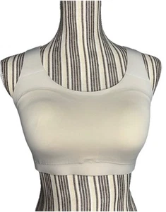 Lululemon Enlite Bra-Barely Beige-Size 36B-Light Padding-High Support Sports Bra - Picture 1 of 5