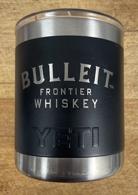 Bulliet Frontier Whiskey x Yeti Rambler 10oz Lowball Insulated Tumbler Burbon - Image 1 of 4