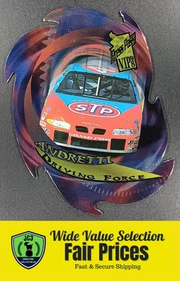 1998 Press Pass VIP John Andretti #DF 1 Driving Force Die Cuts Petty Enterprises - Image 1 of 2