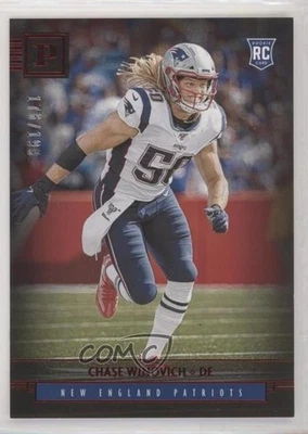 2019 Panini Chronicles Panini Red /199 Chase Winovich #P4 Rookie RC - Image 1 of 2