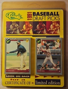 1991 Classic Baseball Draft Picks Limited Edition Sealed Manny Ramirez Rookie + - Picture 1 of 3