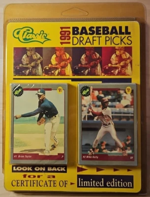 1991 Classic Baseball Draft Picks Limited Edition Sealed Manny Ramirez Rookie + - Image 1 of 3