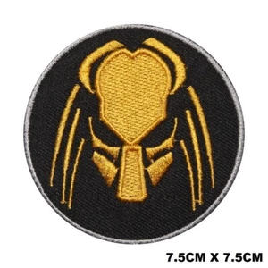 Predator Circle Movie Logo Embroidered Patch Iron On/Sew On Patch Batch - Picture 1 of 1