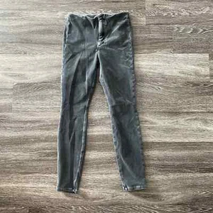 Pantalones de pana de carbón talla 25 cintura alta sin costuras para madre - Imagen 1 de 5