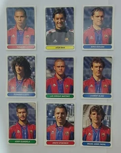 Panini European Football Stars 1997 FC Barcelona Ronaldo Complete Set (9) - Bild 1 von 8