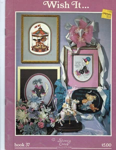 WISH IT... STONEY CREEK CROSS STITCH LEAFLET - Picture 1 of 2