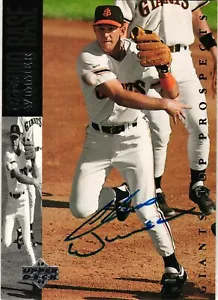 Chris Wimmer Signed 1994 Upper Deck #21 Minor League Giants Card AUTO - Picture 1 of 2