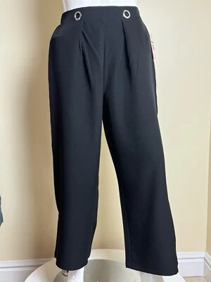 Pantalones de vestir para mujer Nanette Lepore $78 negros talla L. (B.96) Foto 1 de 4