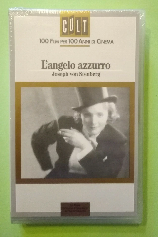 VHS Film Ita Drammatico L'Angelo Azzurro Marlene Dietrich Videocassetta (V151) - Immagine 1 di 1